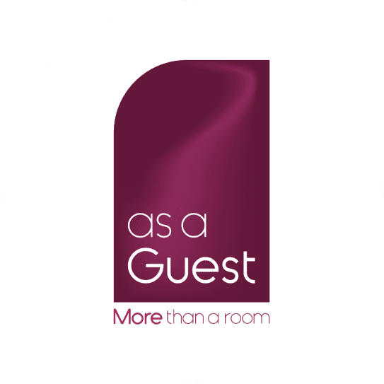logo as the guest