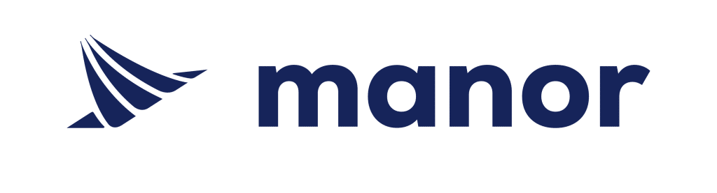 logo manor bleu
